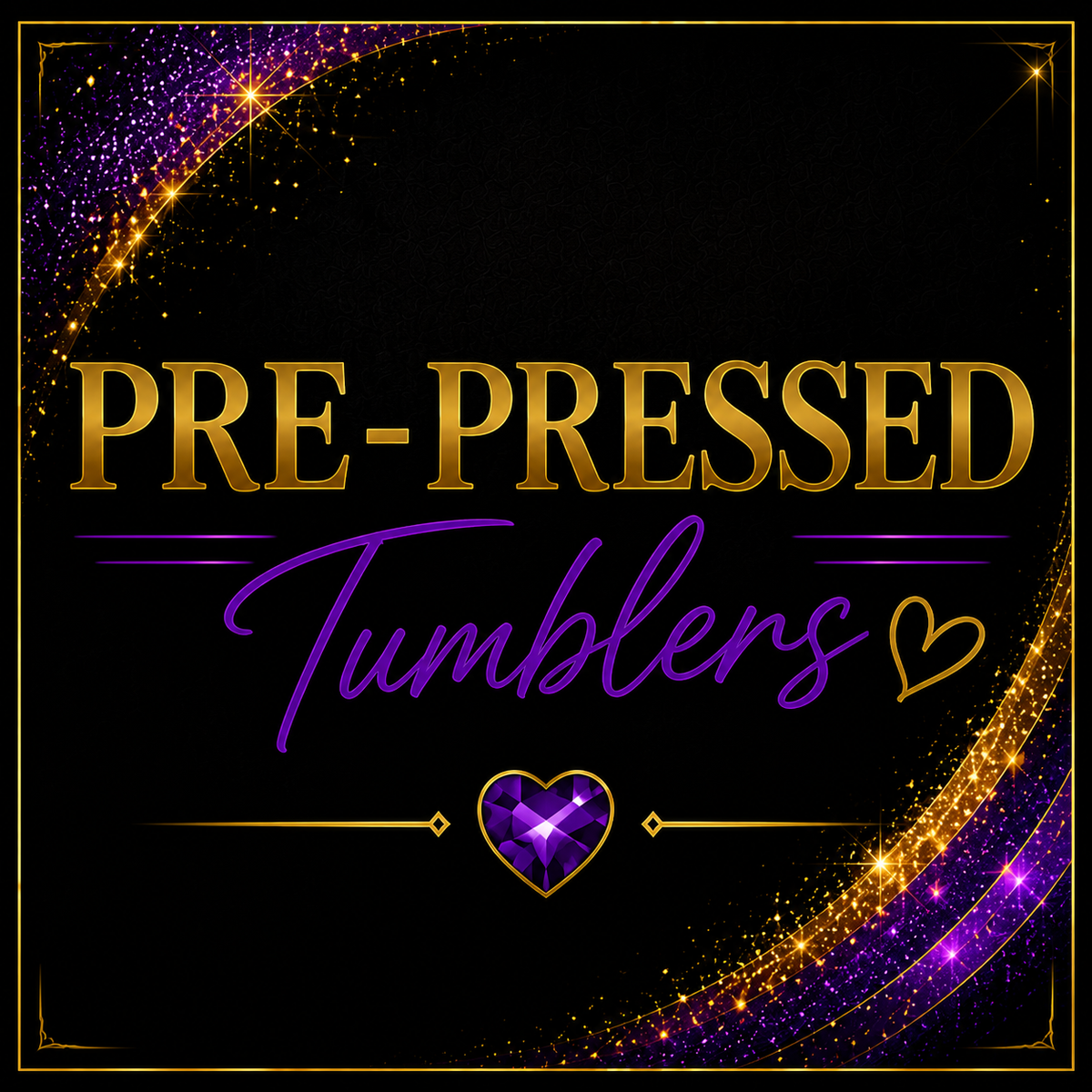 Pressed Tumblers