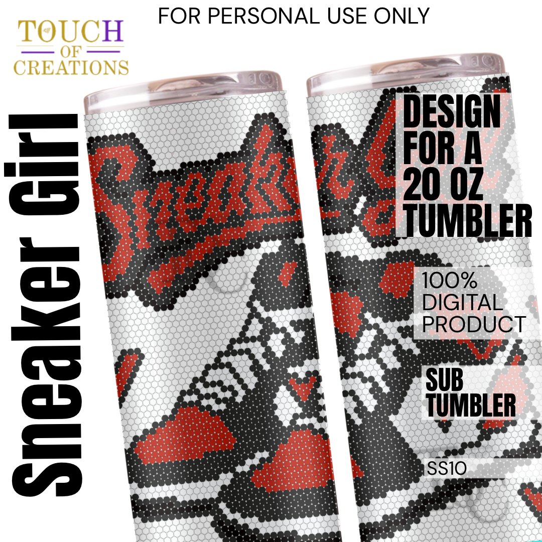 Sneaker Girl Red
